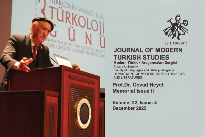 MTAD Cilt: 22, Sayı: 4 (December 2025)